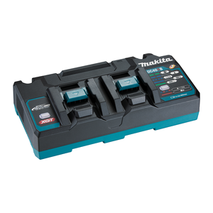 Kit energy XGT Caricabatterie rapido doppio XGT&reg; da 40Vmax due batterie da 5,0 Ah in valigetta Makpac. - immagine 3