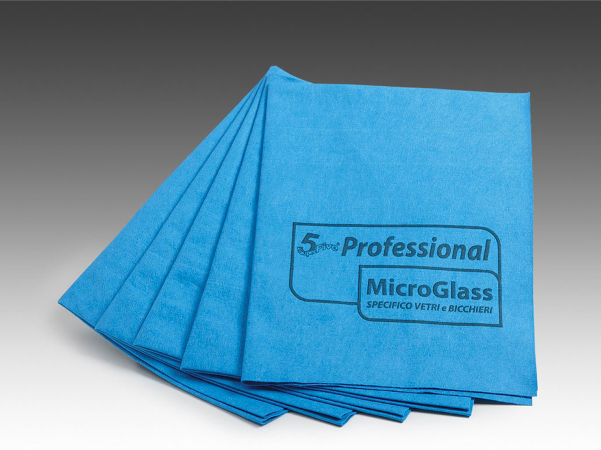 PANNO MICRO GLASS BLUE 40X50