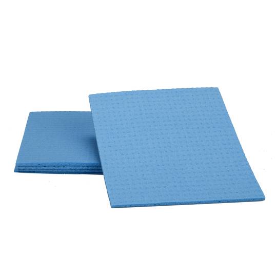 PANNO SPUGNA 18X20 BLU CONF. 5 PZ