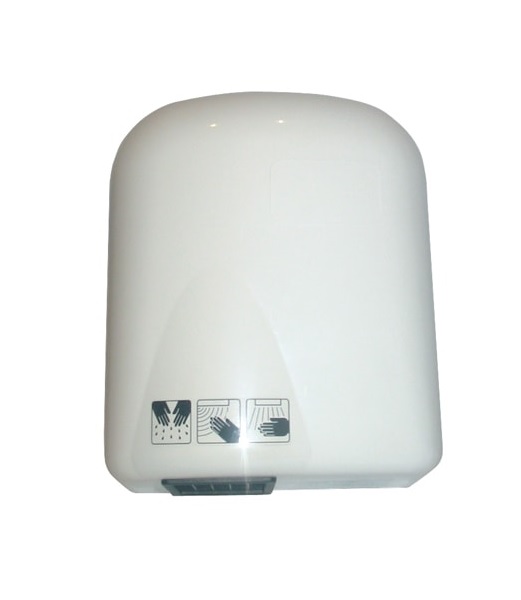 ASCIUGAMANI "VENTOS" IN ABS BIANCO CON FOTOCELLULA