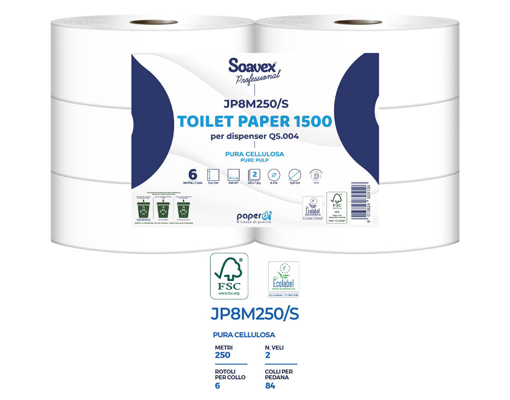 Igienica Ricarica TOILET PAPER 1500 CONF. 6PZ