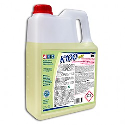 K 100 FLAC. LT 3 CRT.4PZ Disincrostante alcalino per la pulizia periodica di forni, fornelli, friggitrici e piastre di cottura