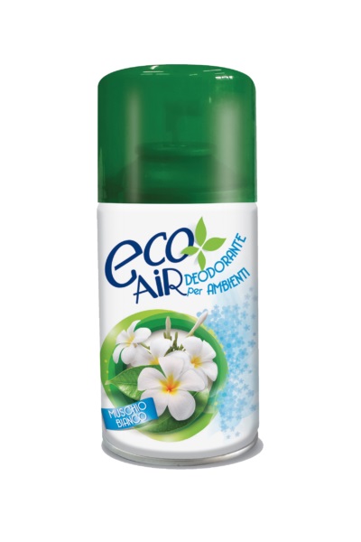 Aerosol deodorante Eco &ndash; Air Muschio Bianco 250 ML. ct.6pz