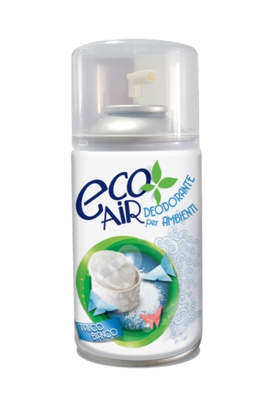 Aerosol deodorante Eco &ndash; Air Talco Bianco 250 ML. ct.6pz