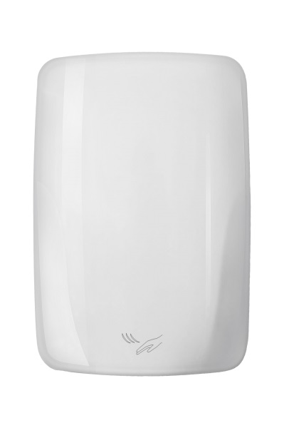 Asciugamani elettrico NEW SILENT BIANCO LUCIDO ARSEL ad alta velocità.