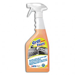 GRILL FOAM 750ML. Sgrassante a schiuma attiva per forni e griglie