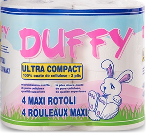 CARTA IGIENICA DUFFY COMPATTA 3 VELI P.C. 40 ROTOLI