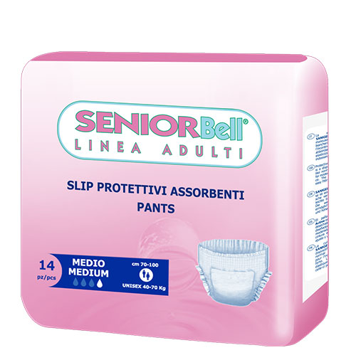 PANNOLONI SENIORBELL SLIP MEDIO 40-70 Kg