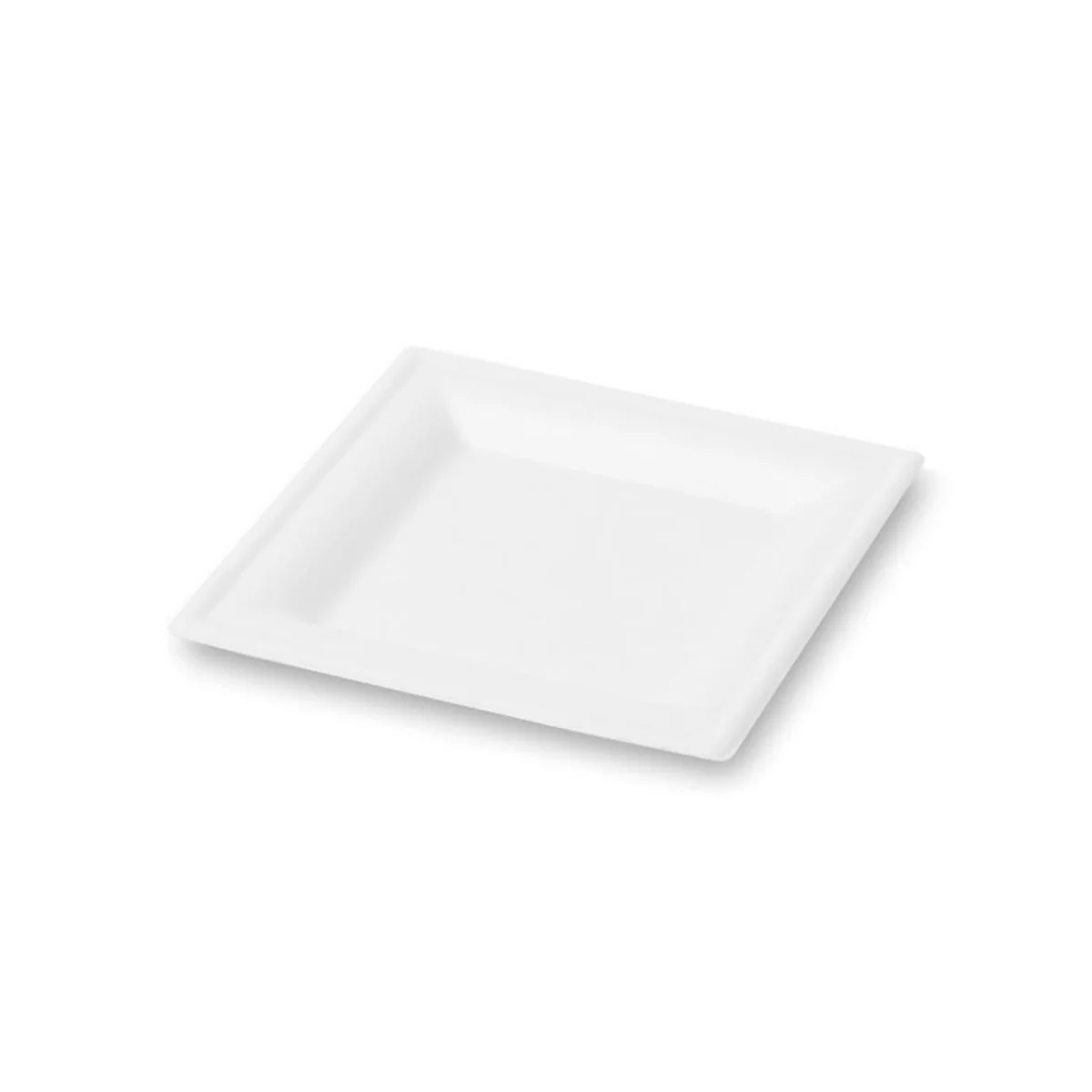 PIATTI QUADRATI BIO - Polpa di cellulosa &Oslash; 16x16 CM  CRT.500PZ