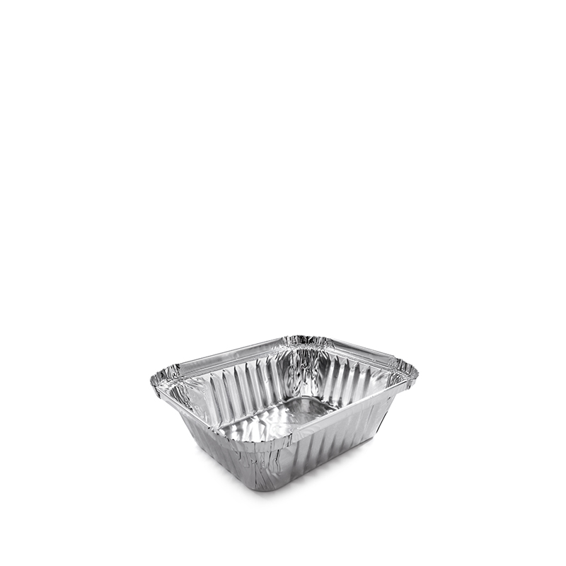 CONTENITORI IN ALLUMINIO X ALIMENTI r28l-128 145x120h40 conf.100pz.crt.22x100