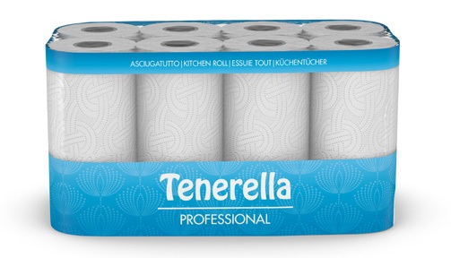 PRONTO E ASCIUGA TENERELLA 2 VELI P.C. IMBALLO DA 3 CONF. PER 8 ROTOLI IMBAL. 24 ROT